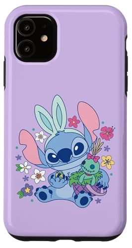 Hülle für iPhone 11 Disney Lilo & Stitch Cute Easter Bunny Stitch and Scrump Hülle für iPhone 11 Disney Lilo & Stitch Cute Easter Bunny Stitch and Scrump von Disney