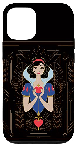 Hülle für iPhone 12/12 Pro Disney Princess Schneewittchen Art-Deco-Stil von Disney