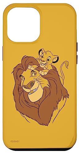 Hülle für iPhone 12 Pro Max Disney Der König der Löwen Simba und Mufasa Vater und Sohn von Disney