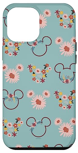 Hülle für iPhone 12 Pro Max Disney Mickey Mouse Blumen und Gänseblümchen Druck von Disney
