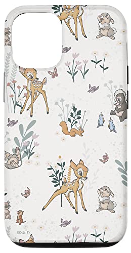 Hülle für iPhone 13 Disney Bambi und Klopfer Floral von Disney