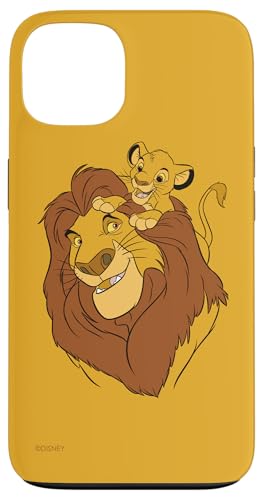 Hülle für iPhone 13 Disney Der König der Löwen Simba und Mufasa Vater und Sohn von Disney