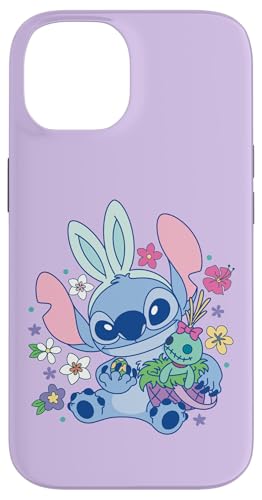 Hülle für iPhone 14 Disney Lilo & Stitch Cute Easter Bunny Stitch and Scrump Hülle für iPhone 14 Disney Lilo & Stitch Cute Easter Bunny Stitch and Scrump von Disney