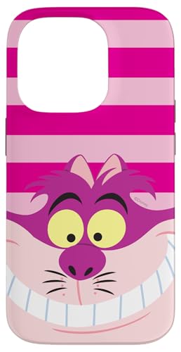 Hülle für iPhone 14 Pro Disney Alice im Wunderland Grinsekatze rosa Streifen Hülle für iPhone 14 Pro Disney Alice im Wunderland Grinsekatze rosa Streifen von Disney