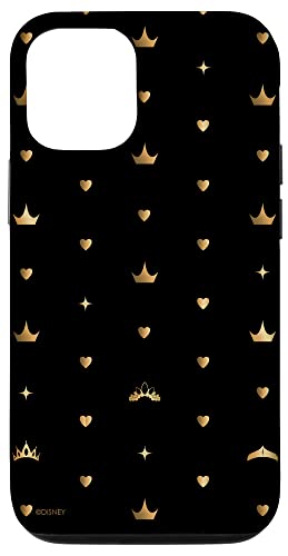 Hülle für iPhone 15 Minimaler Tiara-Print mit Disney Princess von Disney