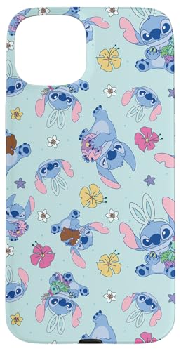 Hülle für iPhone 15 Plus Disney Lilo & Stitch Cute Blue Easter Pastel Stitch Pattern Hülle für iPhone 15 Plus Disney Lilo & Stitch Cute Blue Easter Pastel Stitch Pattern von Disney