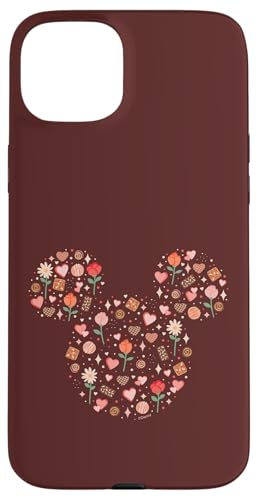 Hülle für iPhone 15 Plus Disney Mickey Mouse Icon Fill mit Pralinen, Blumen, Herzen, Liebe Hülle für iPhone 15 Plus Disney Mickey Mouse Icon Fill mit Pralinen, Blumen, Herzen, Liebe von Disney