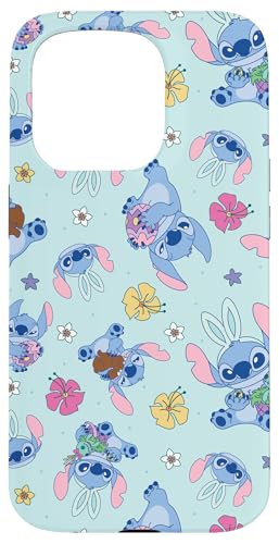Hülle für iPhone 15 Pro Disney Lilo & Stitch Cute Blue Easter Pastel Stitch Pattern Hülle für iPhone 15 Pro Disney Lilo & Stitch Cute Blue Easter Pastel Stitch Pattern von Disney