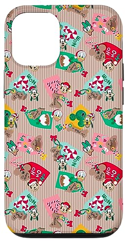 Hülle für iPhone 15 Pro Disney Mickey Mouse & Friends Weihnachts-Geschenkanhänger Muster Hülle für iPhone 15 Pro Disney Mickey Mouse & Friends Weihnachts-Geschenkanhänger Muster von Disney