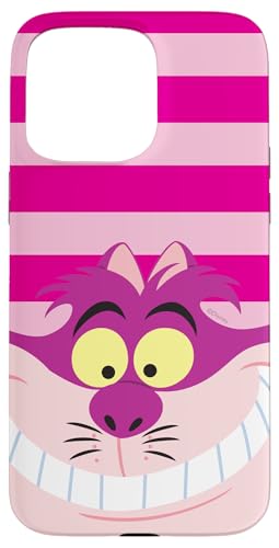 Hülle für iPhone 15 Pro Max Disney Alice im Wunderland Grinsekatze rosa Streifen Hülle für iPhone 15 Pro Max Disney Alice im Wunderland Grinsekatze rosa Streifen von Disney