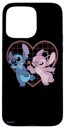 Hülle für iPhone 15 Pro Max Disney Lilo and Stitch Engel Herz Küsse Hülle für iPhone 15 Pro Max Disney Lilo and Stitch Engel Herz Küsse von Disney