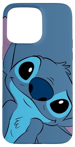 Hülle für iPhone 15 Pro Max Disney Lilo and Stitch Niedliches Stichgesicht, Schiefergrau Hülle für iPhone 15 Pro Max Disney Lilo and Stitch Niedliches Stichgesicht, Schiefergrau von Disney