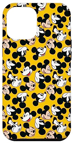 Hülle für iPhone 15 Pro Max Disney Mickey Mouse Gelb von Disney