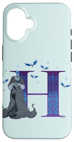 Hülle für iPhone 16 Disney Villains Alphabet Monogramm Buchstabe H für Hades Hülle für iPhone 16 Disney Villains Alphabet Monogramm Buchstabe H für Hades von Disney