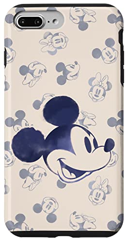 Hülle für iPhone 7 Plus/8 Plus Disney Mickey und Minnie Mouse Köpfe Retro Vintage Classic Hülle für iPhone 7 Plus/8 Plus Disney Mickey und Minnie Mouse Köpfe Retro Vintage Classic von Disney