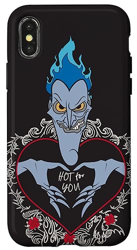Hülle für iPhone X/XS Disney Villains Hades Hercules Hot For You Valentinstag von Disney