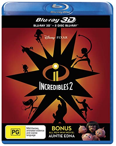 Incredibles 2 3D (Blu-ray 3D/2 Disc Blu-ray) von Disney