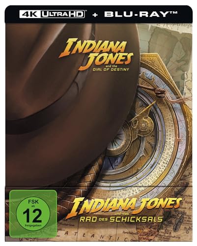 Indiana Jones und das Rad des Schicksals - Steelbook (4K Ultra HD) (+ Blu-ray) von Disney