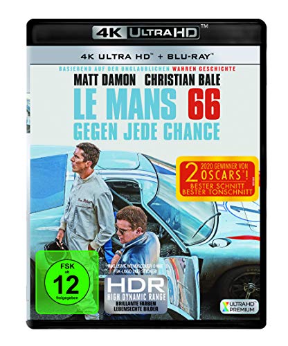 Le Mans 66 - Gegen jede Chance (4K Ultra-HD) (+ Blu-ray 2D) von Disney
