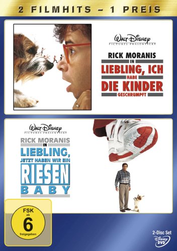 Liebling, ich habe die Kinder geschrumpft/Liebling, jetzt haben wir ein Riesenbaby [2 DVDs] von Disney