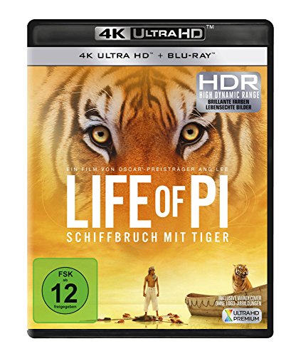 Life of Pi - Schiffbruch mit Tiger (4K Ultra-HD) (+ Blu-ray) von Disney