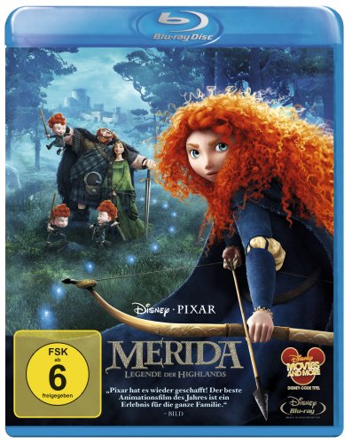 Merida - Legende der Highlands [Blu-ray] von Disney