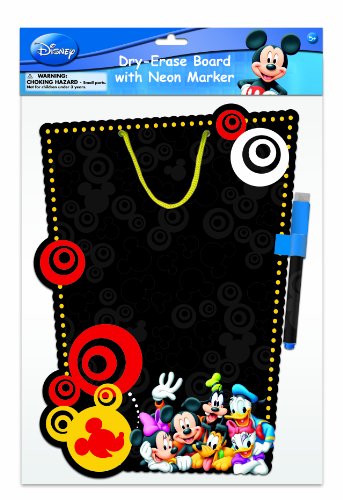 Mickey 11191A Whiteboard-Set, trocken abwischbar von Disney