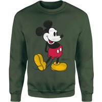 Mickey Mouse Classic Kick Sweatshirt - Green - XS von Disney