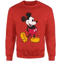 Mickey Mouse Classic Kick Sweatshirt - Red - XS von Original Hero