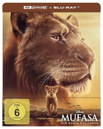 Mufasa - Der König der Löwen - Steelbook - Limited Edition (4K Ultra HD) (+ Blu-ray) von Disney