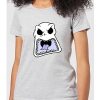 Nightmare Before Christmas Jack Skellington Angry Face Women's T-Shirt - Grey - 5XL von Disney