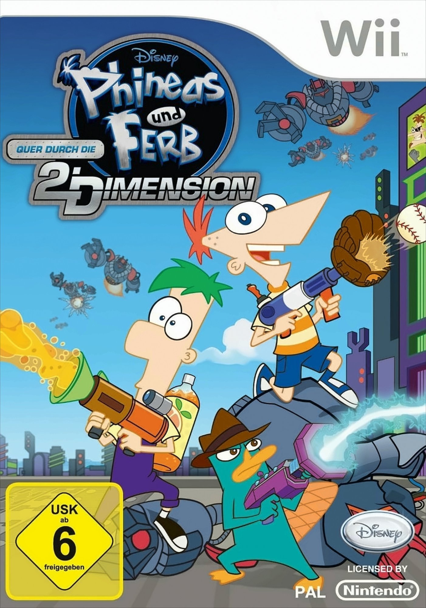 Phineas und Ferb: Quer durch die 2. Dimension von Disney