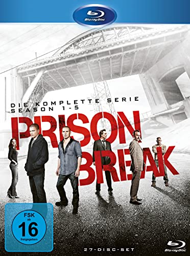 Prison Break - Season 1-5 - Komplettbox [Blu-ray] von Disney