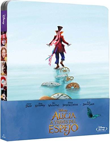 Steelbook Alicia a Traves del Espejo BD [Blu-ray] [Spanien Import] von Disney