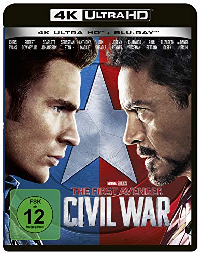 The First Avenger: Civil War (4K Ultra-HD) (+ Blu-ray 2D) von Disney