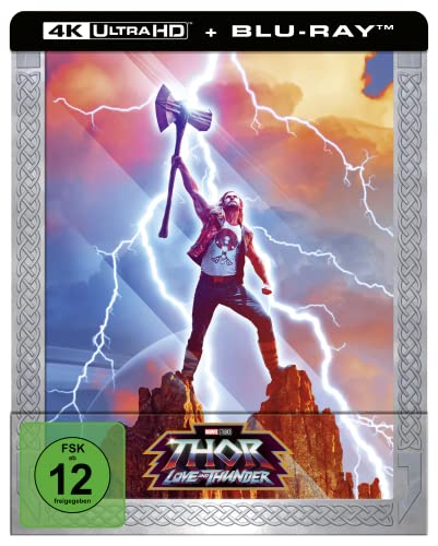 Thor - Love and Thunder - Steelbook (4K Ultra HD) (+ Blu-ray) von Disney