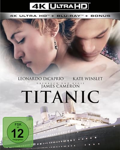 Titanic - 4K Remastered (4K Ultra HD) (+ Blu-ray) [3 Discs] von Disney