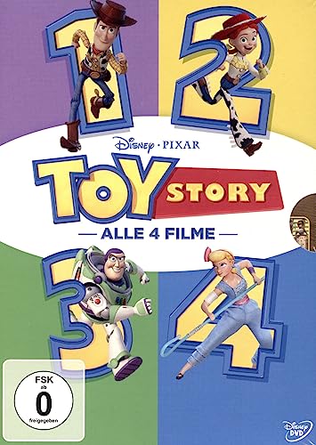 Toy Story 1-4 [4 DVDs] von Disney