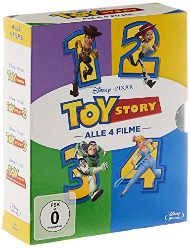 Toy Story 1-4 [Blu-ray] von Disney
