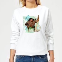 Vaiana (Moana) Maui Damen Pullover - Weiß - XL von Disney