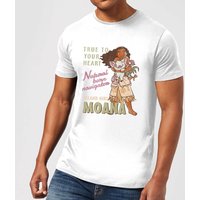 Vaiana (Moana) Natural Born Navigator Herren T-Shirt - Weiß - 5XL von Disney