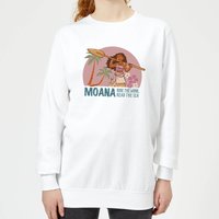 Vaiana (Moana) Read The Sea Damen Pullover - Weiß - XXL von Disney