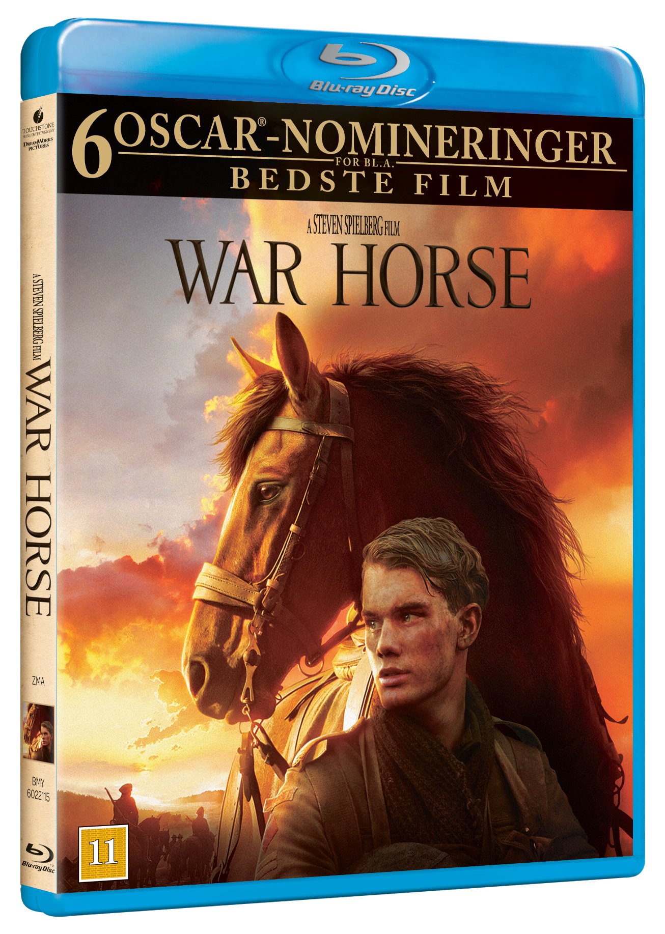 War Horse - Blu Ray - Masterpiece War movie - a Steven Spielberg film von Disney