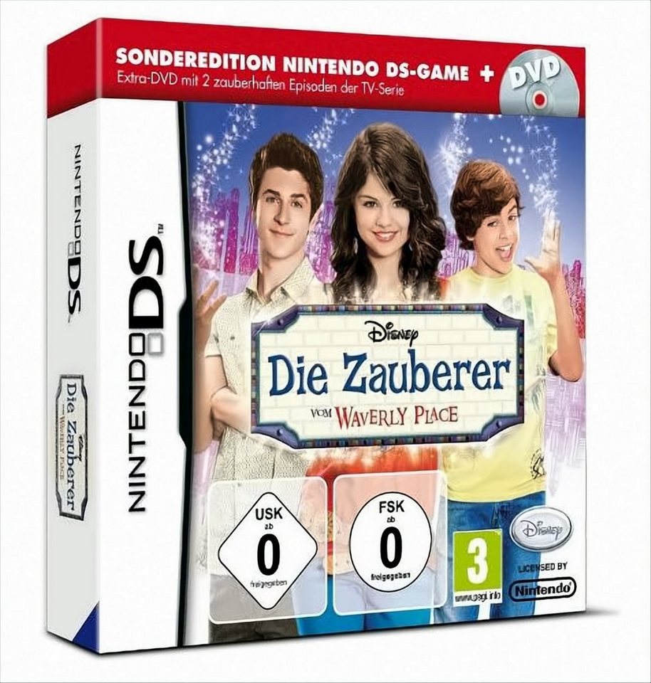 Zauberer vom Waverly Place + DVD mit 2 Episoden der TV-Serie Nintendo DS von Disney