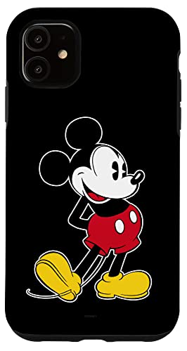 iPhone 11 Disney Mickey Mouse Classic Pose Black Case von Disney