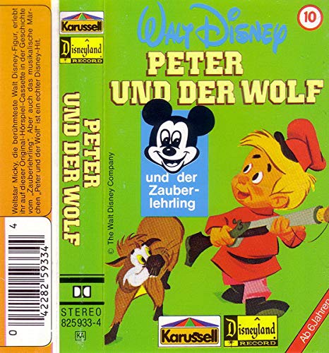 Peter+der Wolf/Zauberlehrling [Musikkassette] von Disneyland (Family&Entertainment)