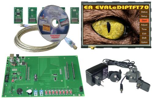 Display Elektronik Display-Entwicklungstool EAEVALEDIPTFT70 von Display Elektronik