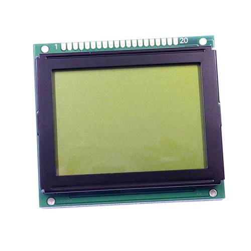 Display Elektronik LCD-Display Gelb-Grün 128 x 64 Pixel (B x H x T) 78.00 x 70.00 x 12.6mm DEM12806 von Display Elektronik