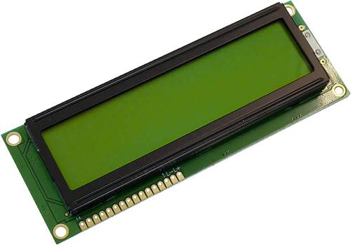 Display Elektronik LCD-Display Gelb-Grün 16 x 2 Pixel (B x H x T) 122 x 44 x 11.1mm DEM16215SYH-LY von Display Elektronik
