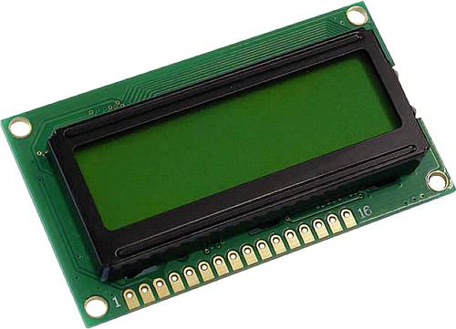 Display Elektronik LCD-Display Gelb-Grün 16 x 2 Pixel (B x H x T) 65.5 x 36.7 x 9.6mm DEM16226SYH-LY von Display Elektronik